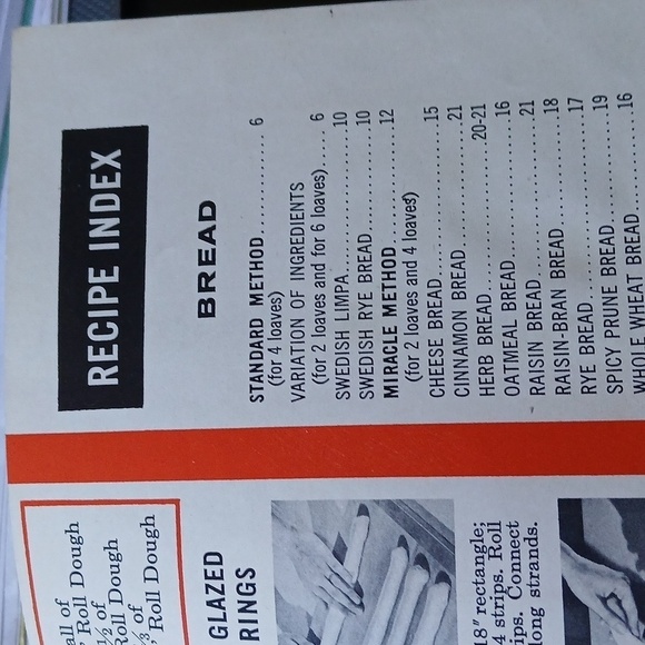 Vintage Pamphlet Bread Recipes Occident Photo-Method Cooking with Photos - Picture 9 of 9